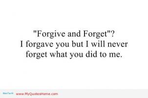 Forgets quote #1