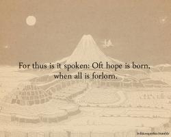 Forlorn quote #1
