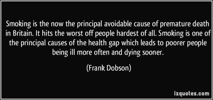 Frank Dobson's quote