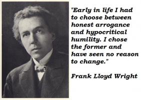Frank Lloyd Wright quote #2