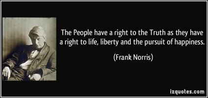Frank Norris's quote