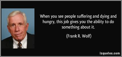 Frank R. Wolf's quote