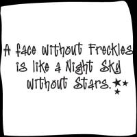 Freckles quote #1