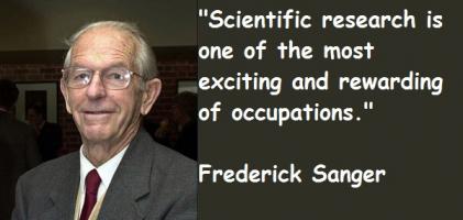 Frederick Sanger's quote #7
