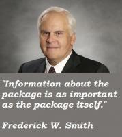 Frederick W. Smith's quote #3