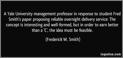 Frederick W. Smith's quote #3