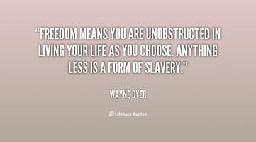 Freedom Means quote #2