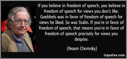 Freedom Of Speech quote #2