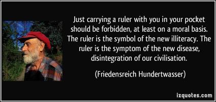 Friedensreich Hundertwasser's quote #2
