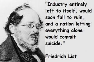 Friedrich List's quote