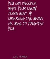 Frighten quote #1
