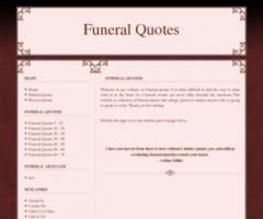 Funerals quote #1