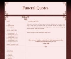Funerals quote #1