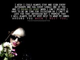 Gaga quote #1