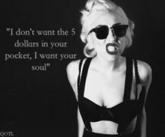 Gaga quote #1