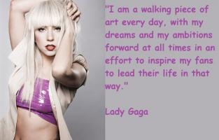 Gaga quote #1