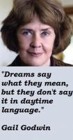 Gail Godwin's quote