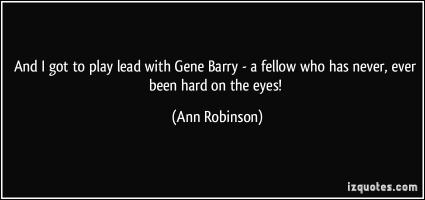 Gene Barry's quote #1