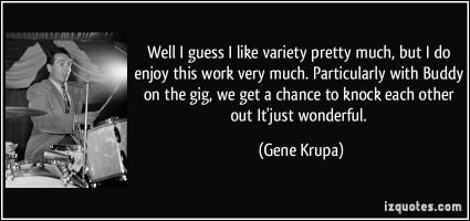 Gene Krupa's quote #2