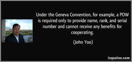 Geneva Convention quote #2