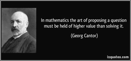 Georg Cantor's quote #2