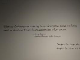 George Eastman's quote