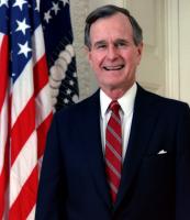 George H. W. Bush profile photo