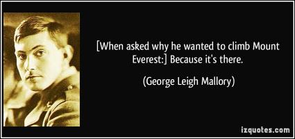 George Leigh Mallory's quote #4