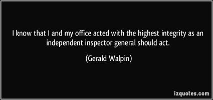 Gerald Walpin's quote #2