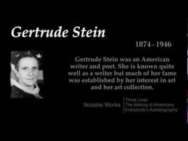Gertrude Stein quote #2