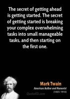 Getting Started quote #2