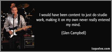 Glen Campbell's quote #2