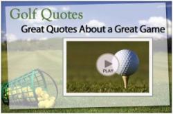 Golf Game quote #2