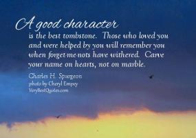 Good Character quote #2