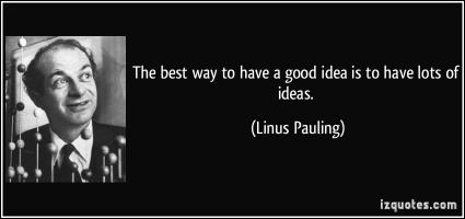 Good Idea quote #2