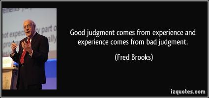 Good Judgment quote #2