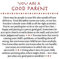 Good Parent quote #2