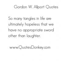 Gordon W. Allport's quote #1
