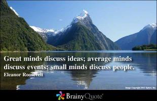 Great Minds quote