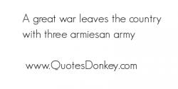Great War quote #2