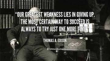 Greatest Weakness quote #2