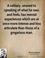 Gregarious quote #1