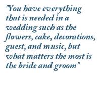 Groom quote #1