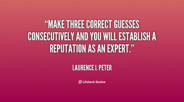 Guesses quote #1