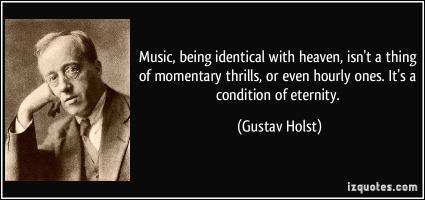 Gustav Holst's quote #1
