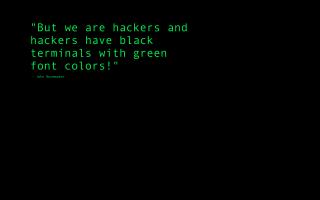 Hacking quote #1
