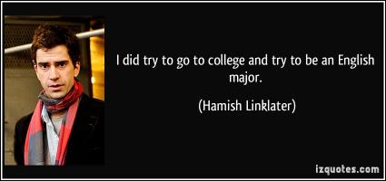 Hamish Linklater's quote