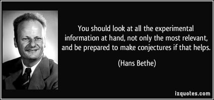 Hans Bethe's quote #1