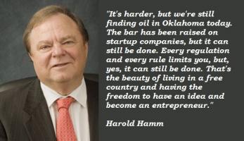 Harold Hamm's quote #2