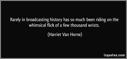 Harriet Van Horne's quote #2